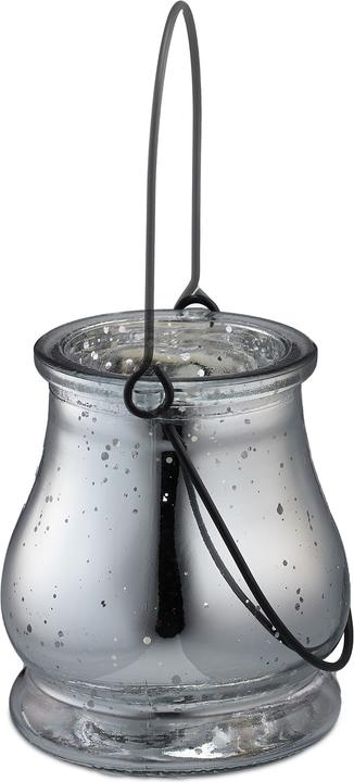 Actual product image Relaxdays 12x lantern (1 x, 8.5 x 8.5 x 10 cm)