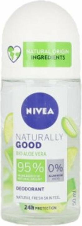 Immagine prodotto NIVEA NATURALMENTE BUONO ALOE VERA deo roll-on 50 ml (Roll-on, 50 ml)