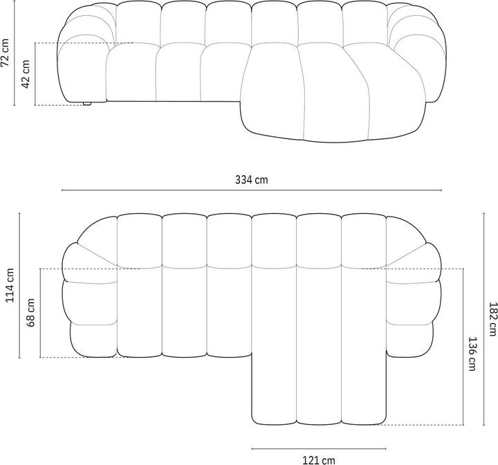 Nährwerte und Zutaten Micadoni Diana (Ecksofa)