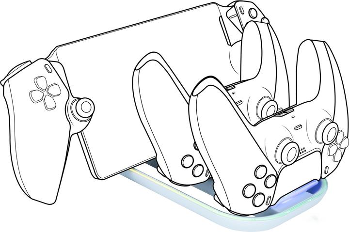 Produktbild Nacon Gaming 3-in-1 Ladestation (PS5)