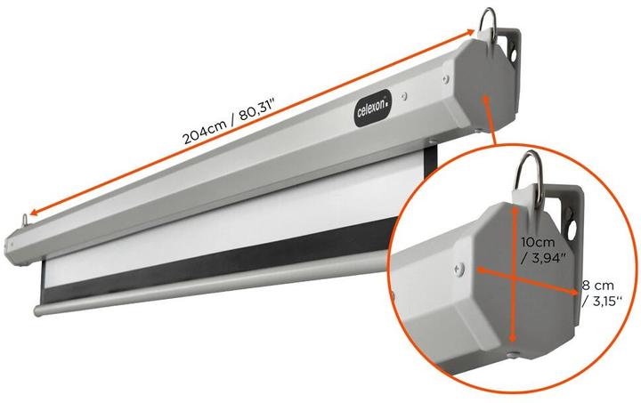 Actual product image Celexon Motor Economy, Canvas, 16:9 (80.71", 16:9)