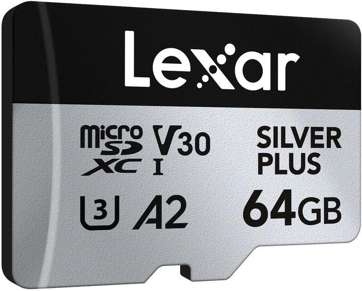 Immagine prodotto Lexar Professional Silver Plus (64 GB, microSDXC, U3, UHS-I)