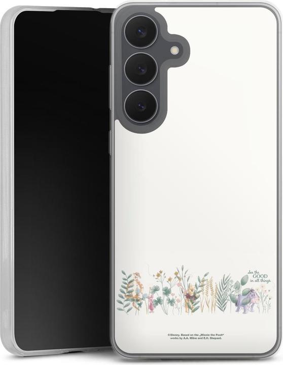 Produktbild DeinDesign Slim Case für Samsung Galaxy S25 FE Silikon Hülle Ultra Dünn Handyhülle Eukalyptus Disney Winnie (Samsung Galaxy S25 FE)