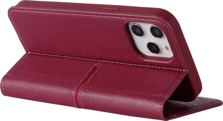 Image du produit Gebei Fourre Yaqi séries luxe en cuir véritable, porte-cartes, support vidéo (Realme 12 Pro+, Apple iPhone 12)