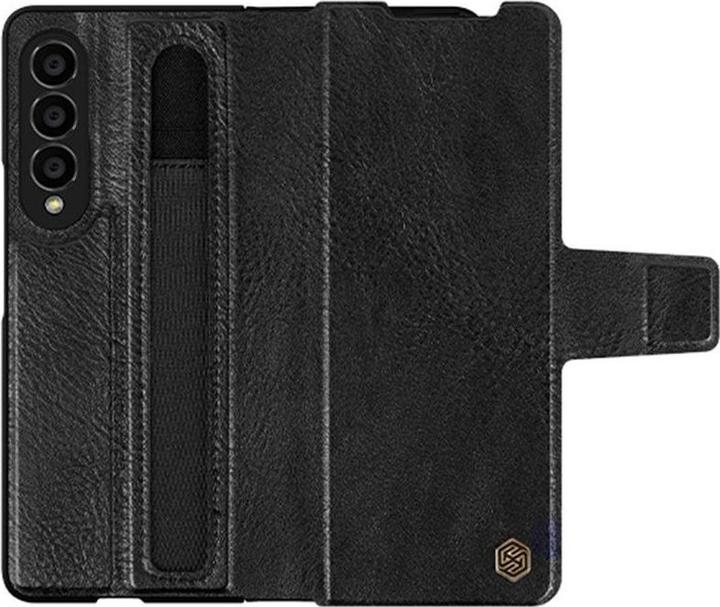 Actual product image Nillkin Aoge Leather Case Pen Holder - Samsung Galaxy Z Fold 4 5G - Brown (Samsung Galaxy Z Fold4)