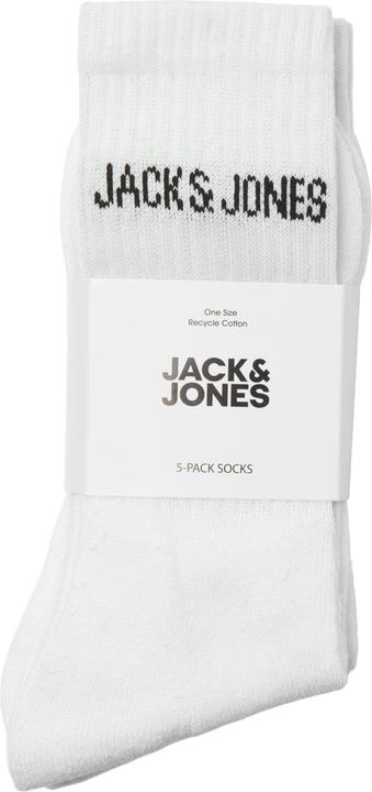 Immagine prodotto Jack & Jones Jacregen Tennis Sock 5 Pack Jnr Noos (Confezione da 5 pezzi, 33, 37)