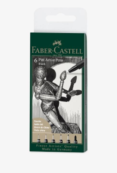Image du produit Faber-Castell Feutre (Noir, 6 x)