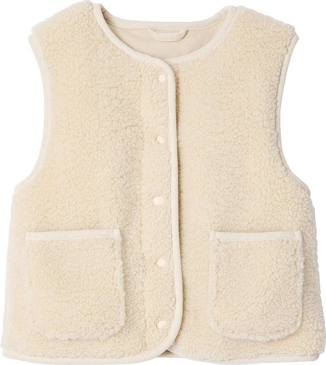 Actual product image Vertbaudet Mädchen Weste aus Teddyfleece (116)