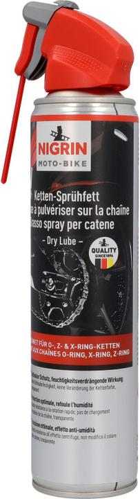 Produktbild Nigrin Ketten-Sprühfett (400 ml, Universal-Schmiermittel)