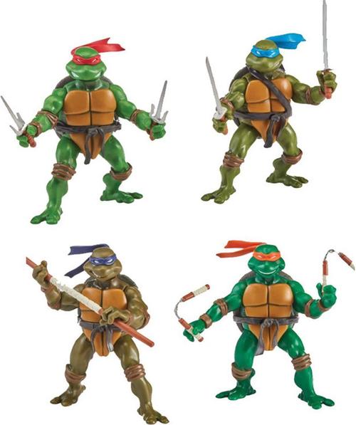 Produktbild Playmates Teenage Mutant Ninja Turtles Classic 2003 Actionfiguren 4-Pack Turtle