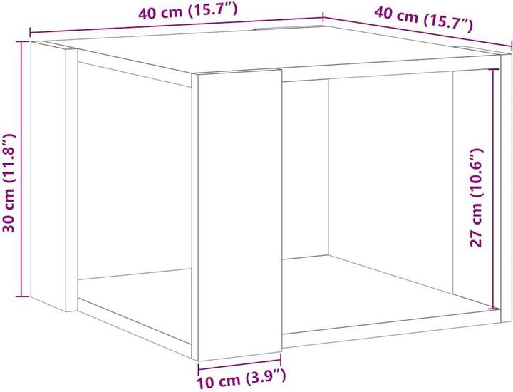 Image du produit vidaXL Couchtisch