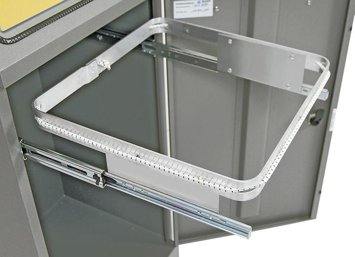 Actual product image kaiserkraft Recyclable waste collector system, foot-operated access flap (45 l)
