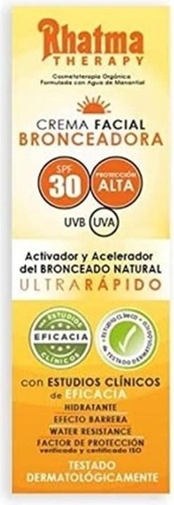 Actual product image Rhatma Face Cream SPF30 60ml (Sun cream face, SPF 30, 60 ml, 110 g)