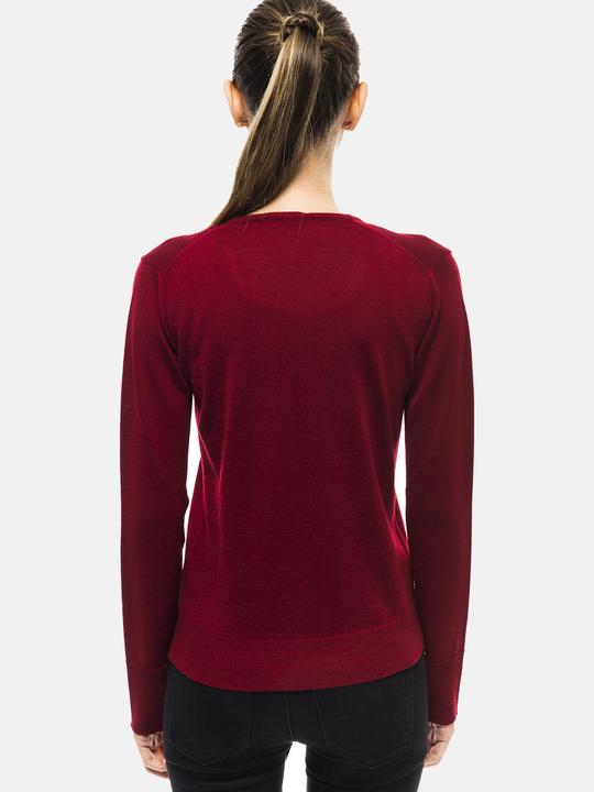 Produktbild Montana Frauen Leder Pullover - Valora Lux Modell - Made In Italy (46)