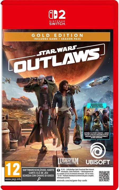 Actual product image Ubisoft Star Wars Outlaws - Gold Edition (Switch 2, DE, IT, FR)