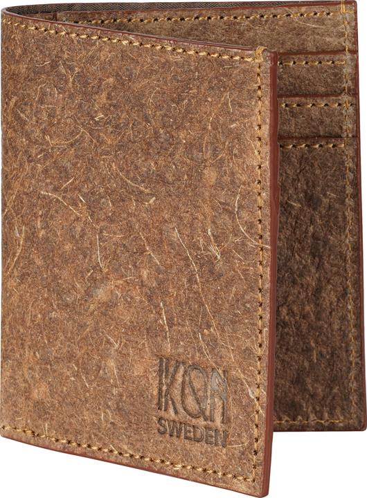 Image du produit Ikon Sweden Porte-monnaie en cuir de noix de coco (avec compartiment pour billets de banque)