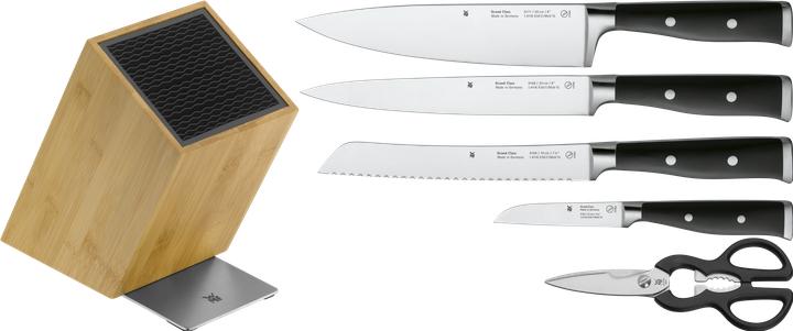 Actual product image WMF Grand Class advantage knife block with knife set 6 pieces