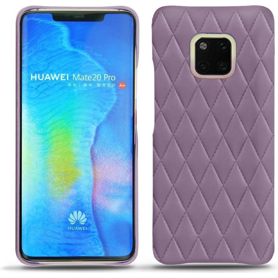 Noreve Lederschutzhülle (Huawei Mate 20 Pro), Smartphone Hülle, Violett
