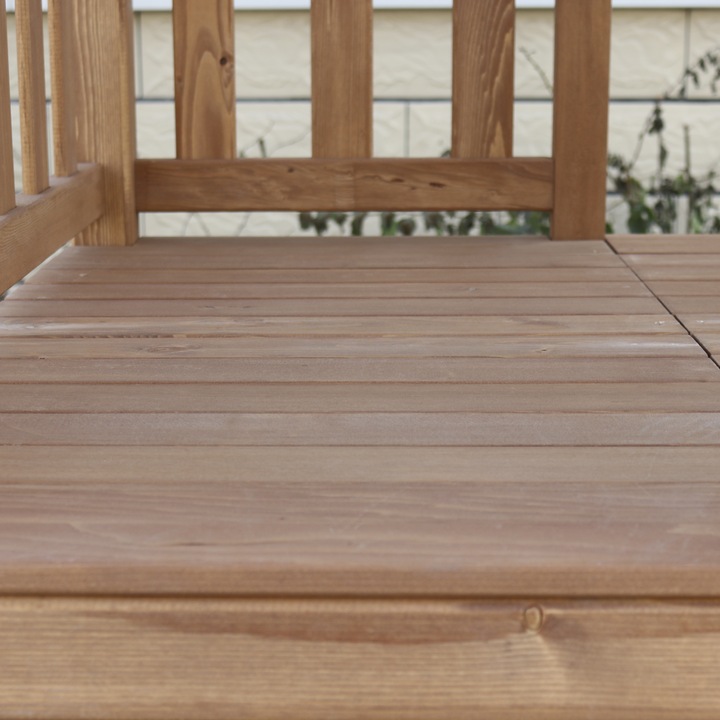 Produktbild Axi Beach Tower Spielturm mit Summer Nest Schaukel Braun - Weisse Rutsche