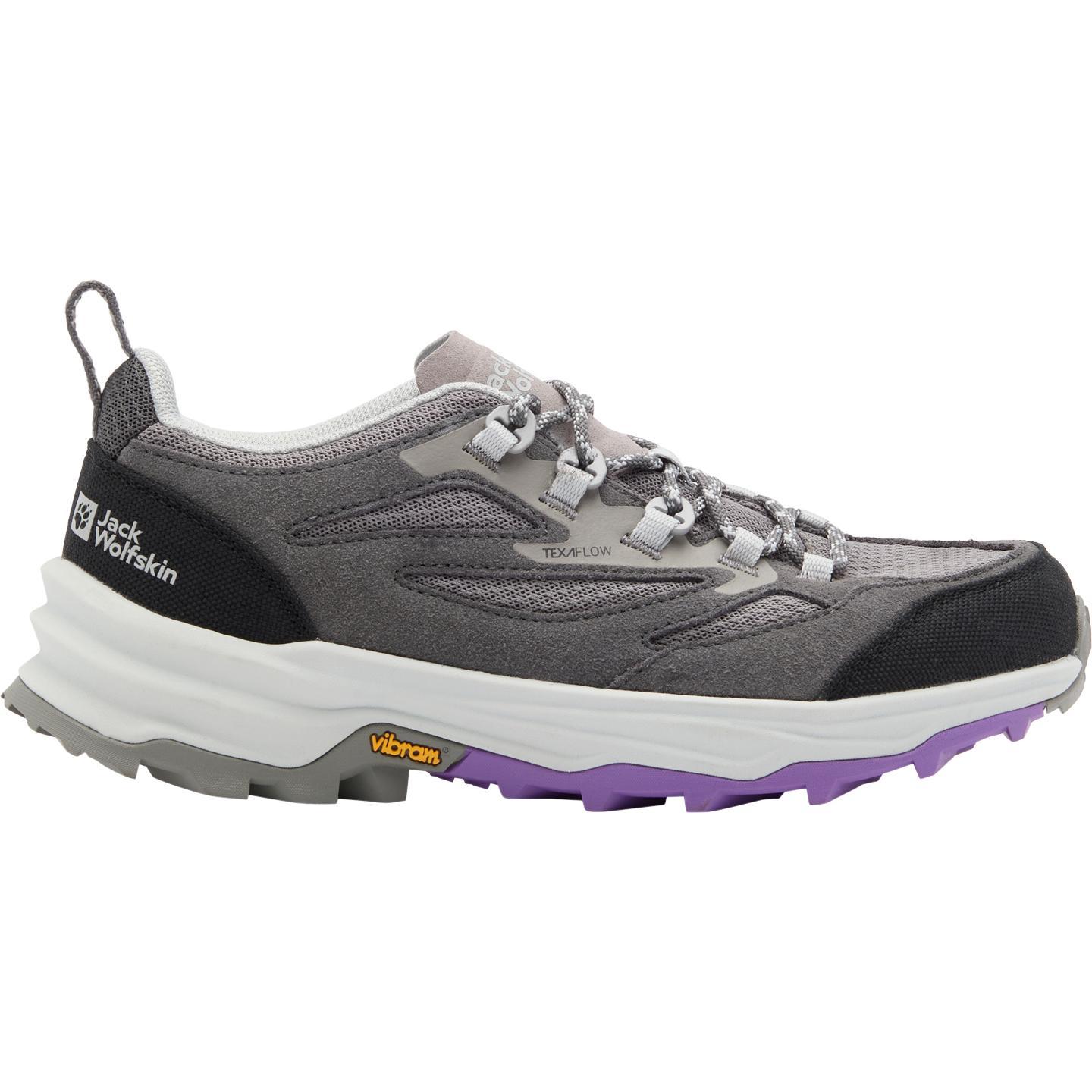 Jack Wolfskin, Damen, Wanderschuhe, Cyrox Vent Low W (43), Violett