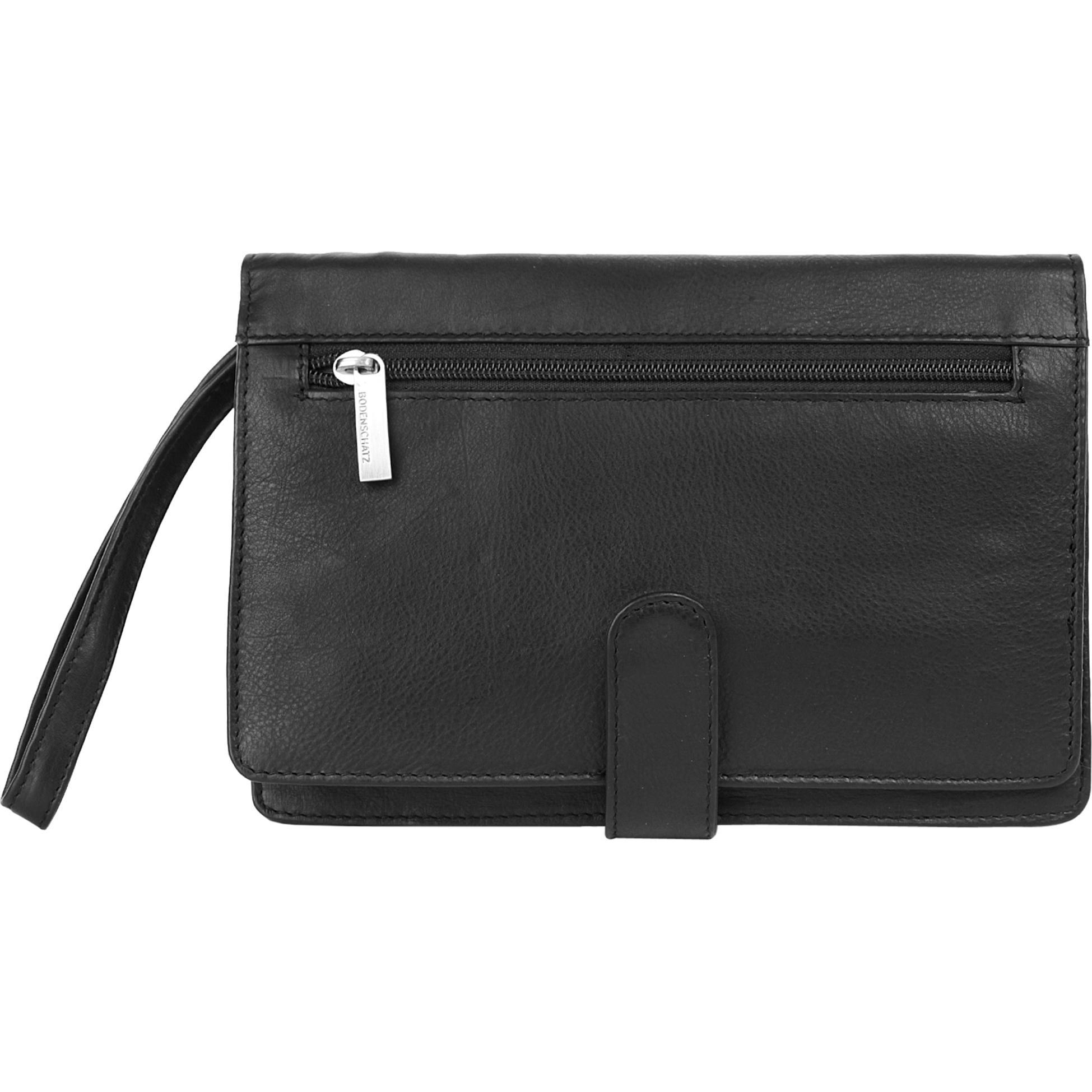 Bodenschatz, Handtasche, Handgelenk Tasche, Schwarz