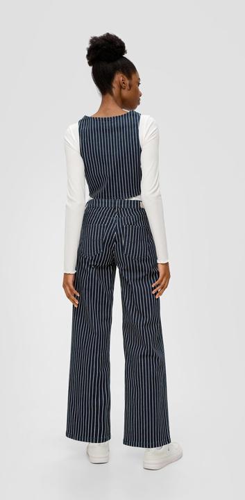 Image du produit S.Oliver Indoor-Weste Gestreifte Weste aus Denim