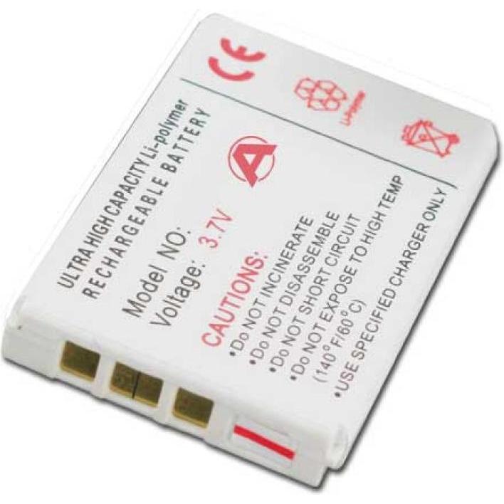 AccuCell Akku passend für Aiptek DV-6800, DV-8200, DV-8800, DZO-V38P (Akku), Kamera Stromversorgung
