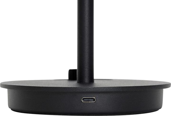 Image du produit Hübsch Salon Portable Lampe de table Black (200 lm)