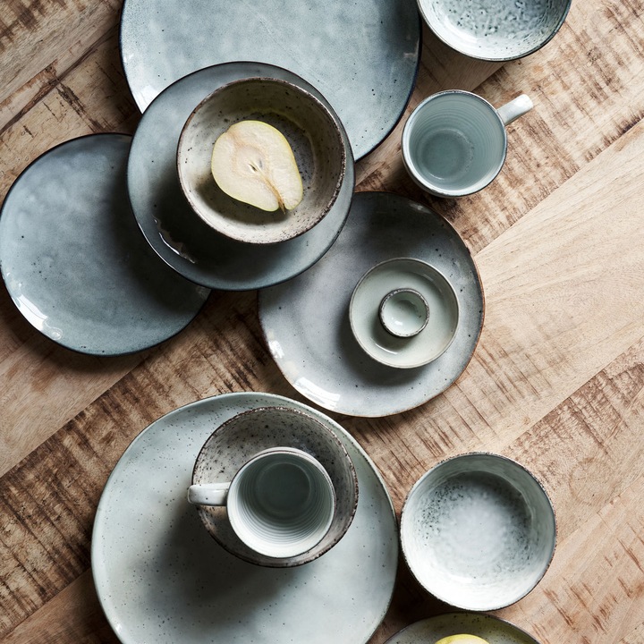 Actual product image House Doctor Rustic Brunch kit - Grey/Blue (257981010) (4 Piece)