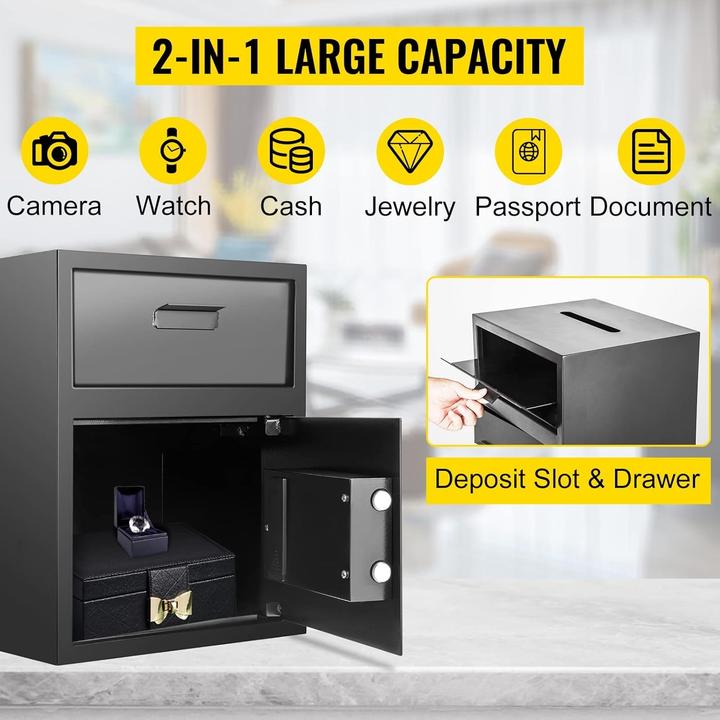 Actual product image Vevor Digital Drop Safe