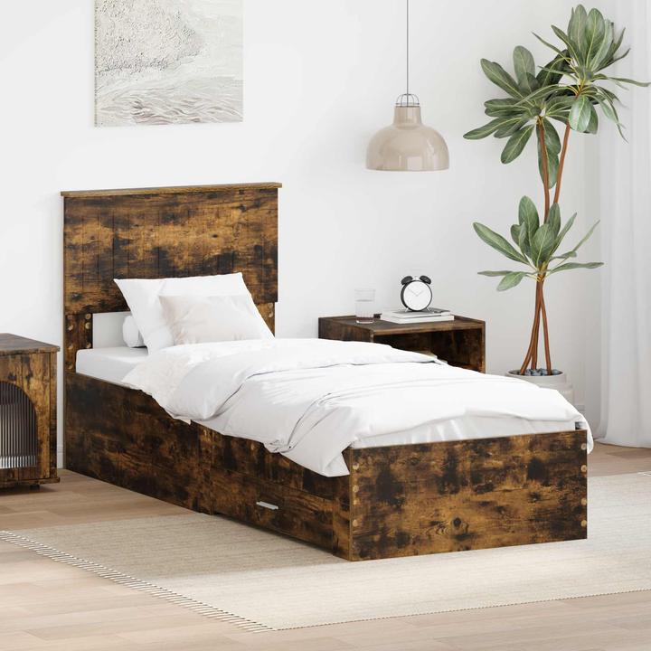 Actual product image vidaXL Aufbewahrungsbett (75 x 190 cm)