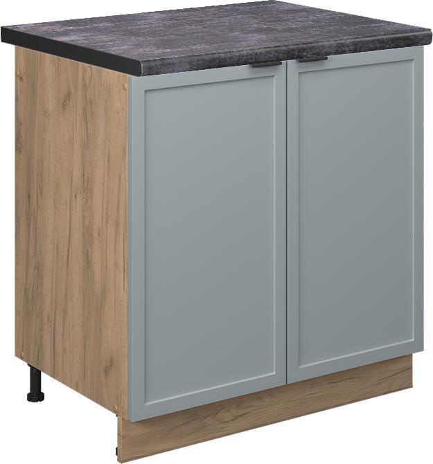 Anthrazit, Blau, Goldkraft Eiche, hellblau-grau