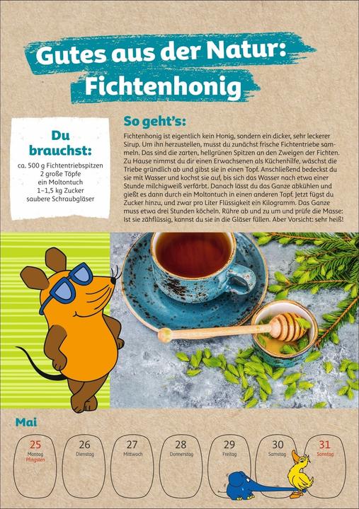 Image du produit Harenberg Schütze die Erde mit der Maus Wochenkalender 2026 (Couverture rigide, Allemand)