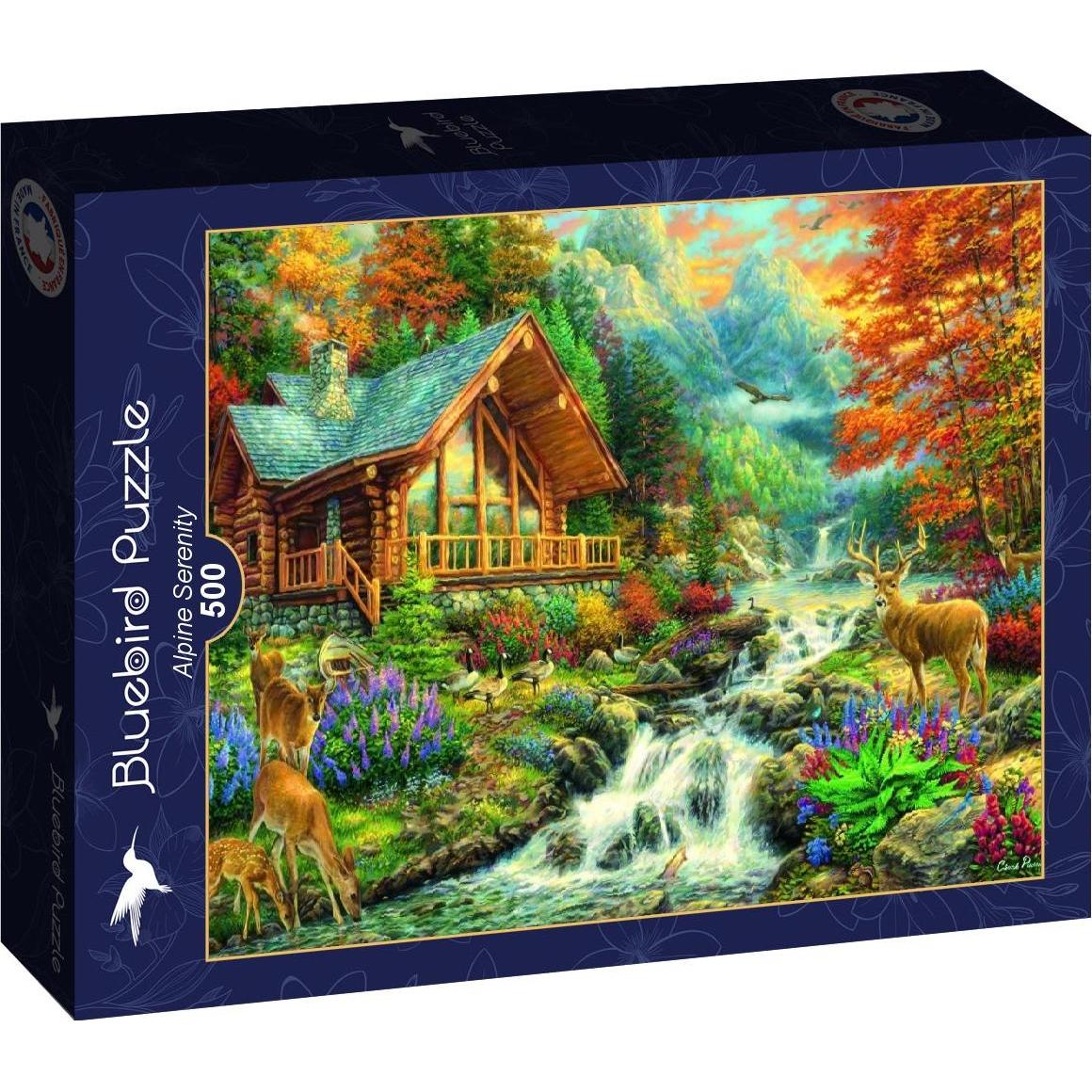 Puzzle 500 pièces Sérénité alpine
