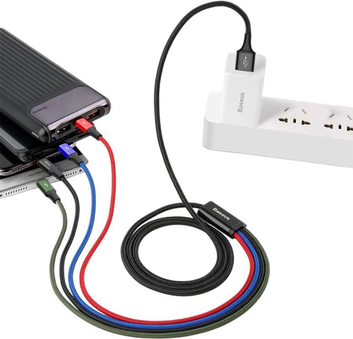 Productafbeelding Baseus 4in1 (1.20 m, USB 2.0)