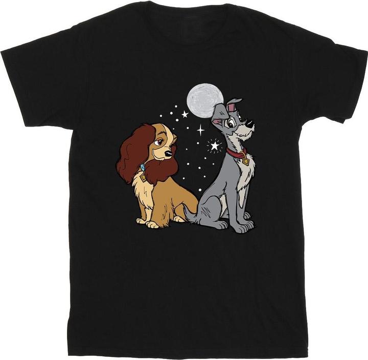 Immagine prodotto Disney Lady And The Tramp Moon Maglietta Uomo (L)