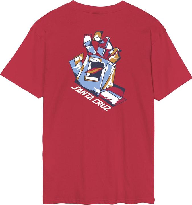 Produktbild Santa Cruz Screaming Scratched Hand Strip T-Shirt (M)