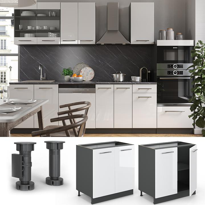 Produktbild Vicco Fame-Line mit Regal, AP Eiche (80 x 60 x 81.5 cm)