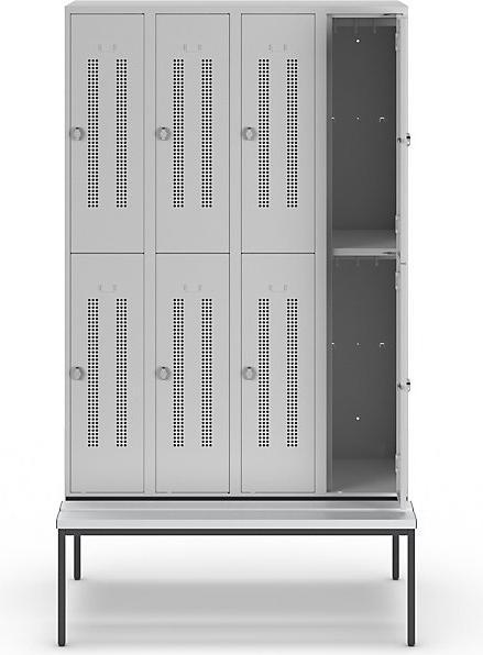 Actual product image Wolf Half height wardrobe with bench base (120 cm, 214 cm)