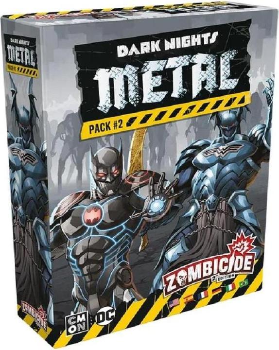 Actual product image Cmon CMND1226 - Zombicide 2nd Edition - Batman Dark Nights Metal Pack #2, age 14+ (expansion) (German)