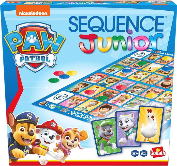 Actual product image Goliath Toys Sequence Junior Paw Patrol (German, 2 - 4 Players)