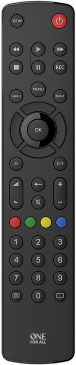 Actual product image One for All Contour (Universal remote control, Infrared)