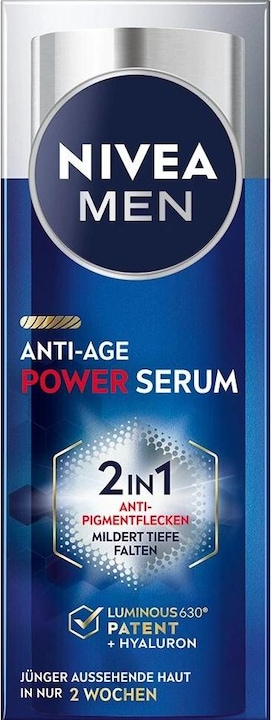 Actual product image NIVEA Men Power Anti-Age Serum 2in1 (30 ml)