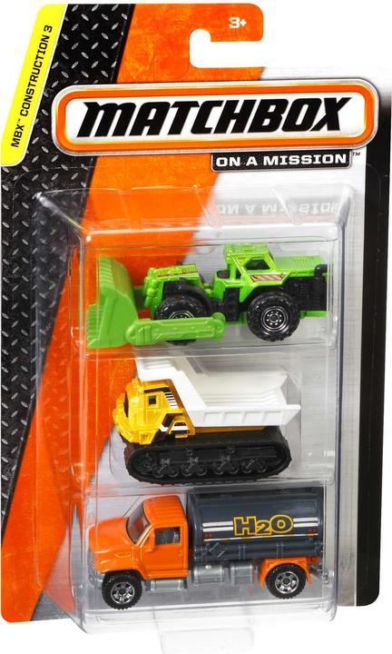 Actual product image Mattel Die Cast 3 Pack Assortment