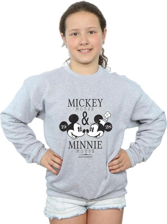 Actual product image Disney Girls Mickey And Minnie Mouse Mousecrush Mondays Sweatshirt (116)
