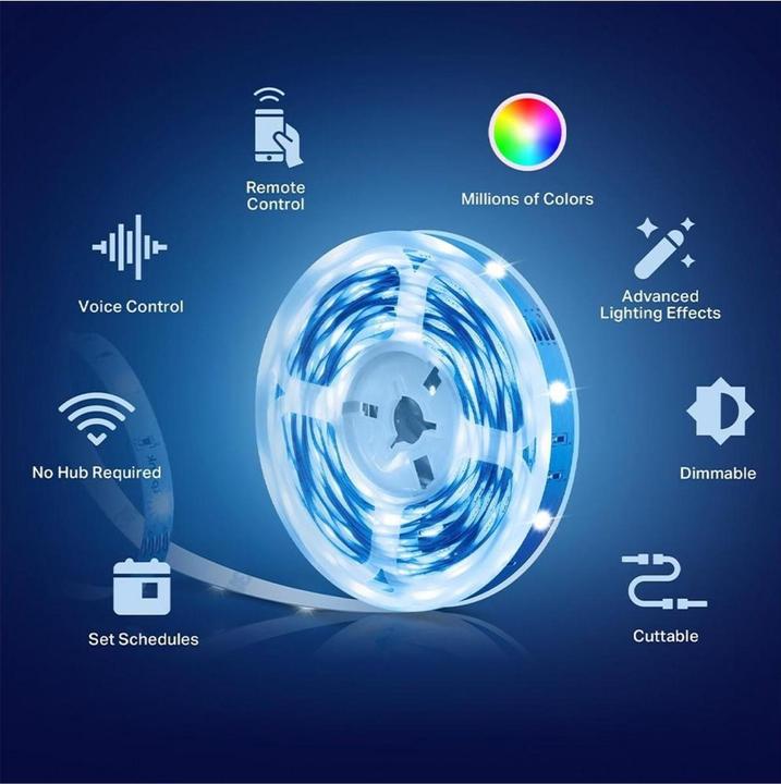 Actual product image TP-Link Tapo L900-10 (Multicoloured, 1000 cm, Indoor)