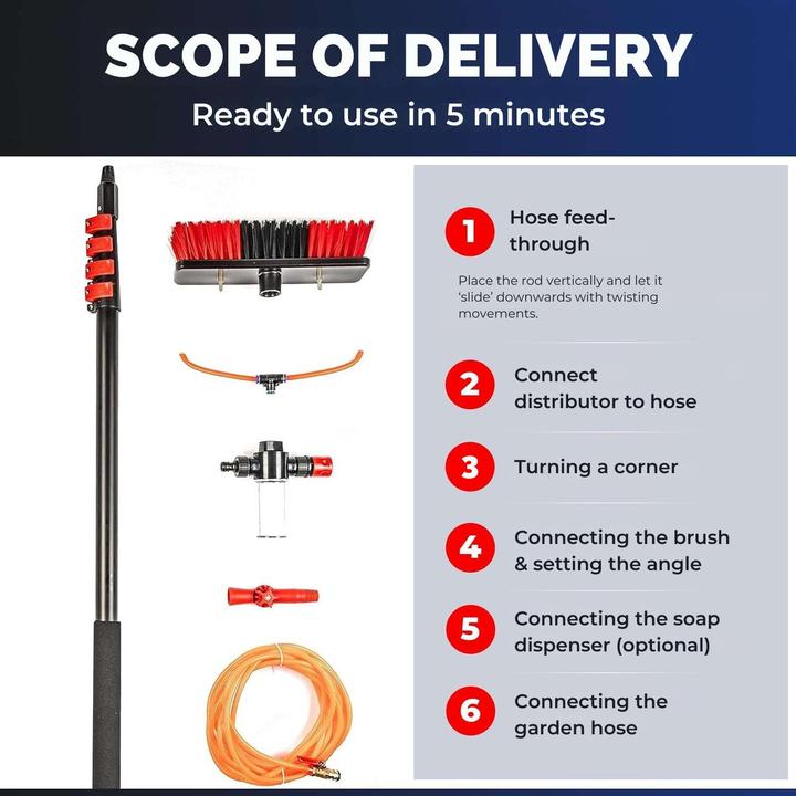 Actual product image BoomDing Telescopic brush (1 pcs.)