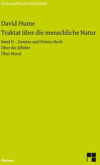 Actual product image Ein Traktat über die menschliche Natur (German, David Hume, 2013)