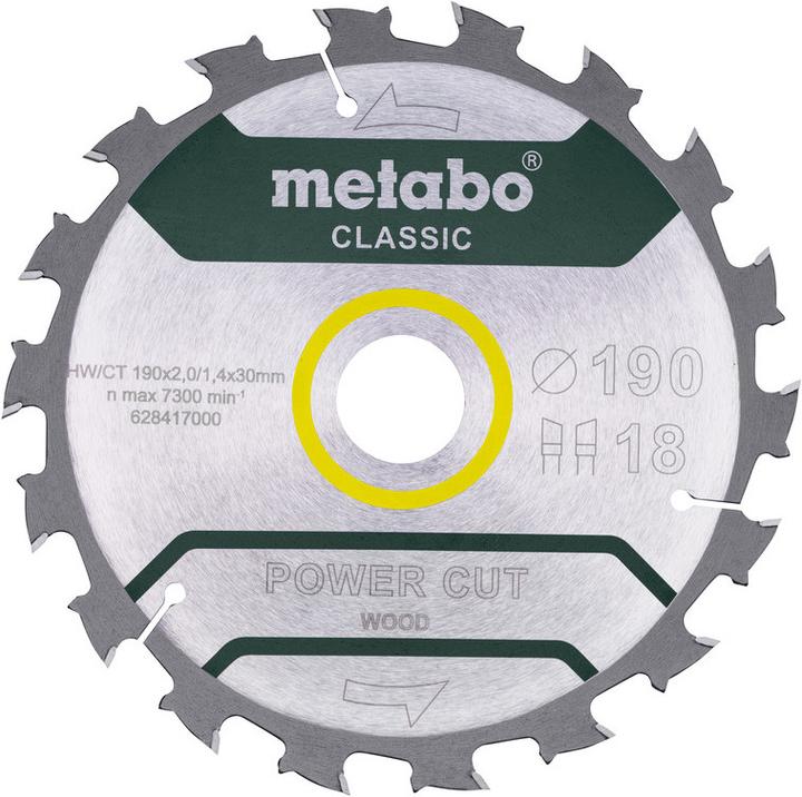 Productafbeelding Metabo Cirkelzaagblad