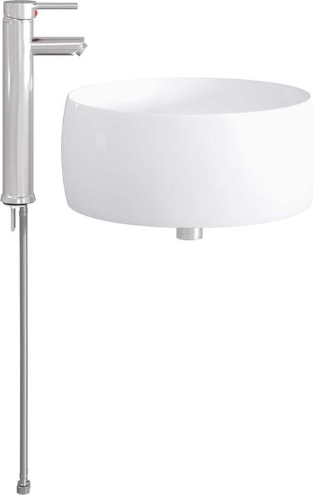 Produktbild vidaXL Badezimmerwaschbecken (385 mm, 385 mm)